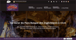Desktop Screenshot of grottes-isturitz.com